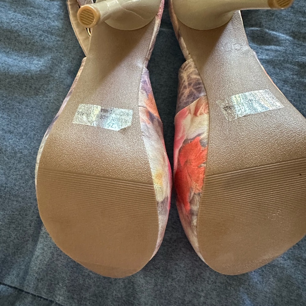 Flower High Heels